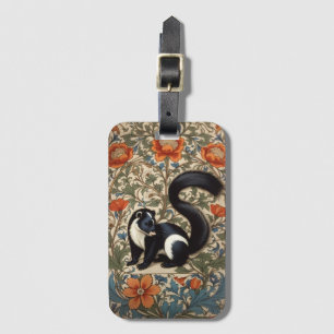 Vintag Skunk William Morris Inspiriert Gepäckanhänger