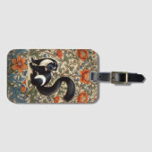 Vintag Skunk William Morris Inspiriert Gepäckanhänger (Vorderseite (Horizontal))