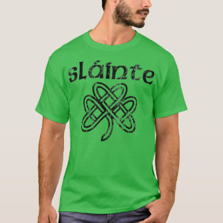 Vintag Slainte Niedlich Gefallen guter Gesundheits T-Shirt