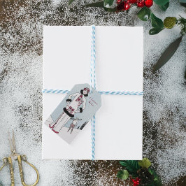 Vintag Snow Queen Weihnachten Geschenkanhänger