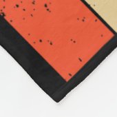 Vintag Snowboard Snowboard Fleecedecke (Ecke)