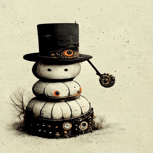 Vintag Snowman Tissue Paper Seidenpapier