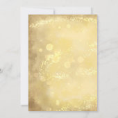 Vintag Snowman Weihnachts-Party Feier Einladung (Rückseite)