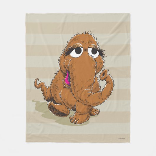 Vintag Snuffy Fleecedecke (Vorderseite)