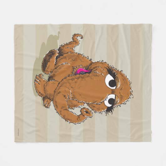 Vintag Snuffy Fleecedecke (Vorderseite (Horizontal))