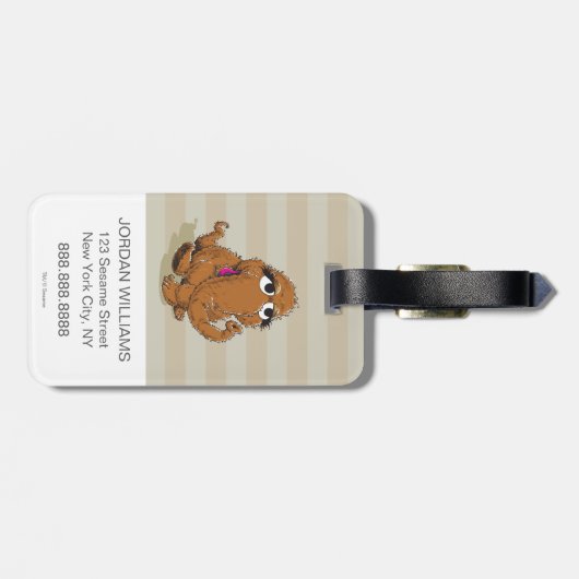 Vintag Snuffy Gepäckanhänger (Rückseite horizontal)