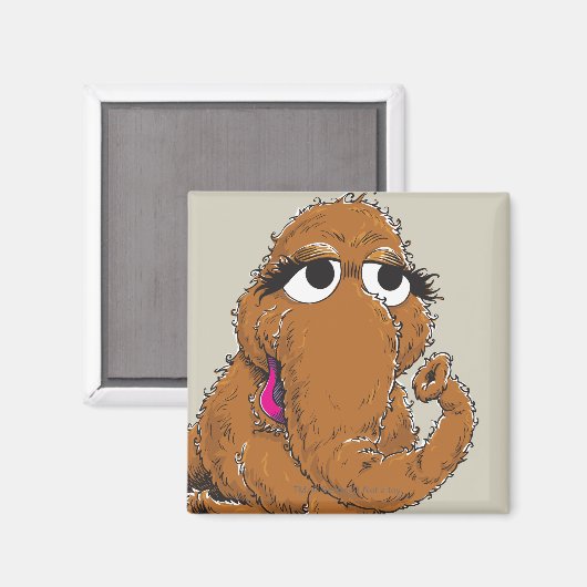 Vintag Snuffy Magnet (Vorderseite/Rückseite)