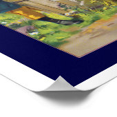 Vintag Soap Ad Art Poster (Ecke)