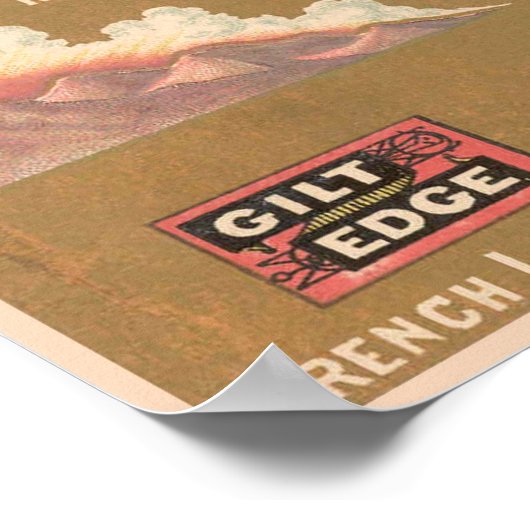 Vintag Soapine Poster (Ecke)