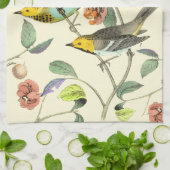 Vintag Songbird Küchentuch (Gefaltet)