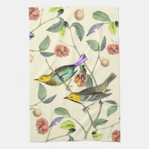 Vintag Songbird Küchentuch