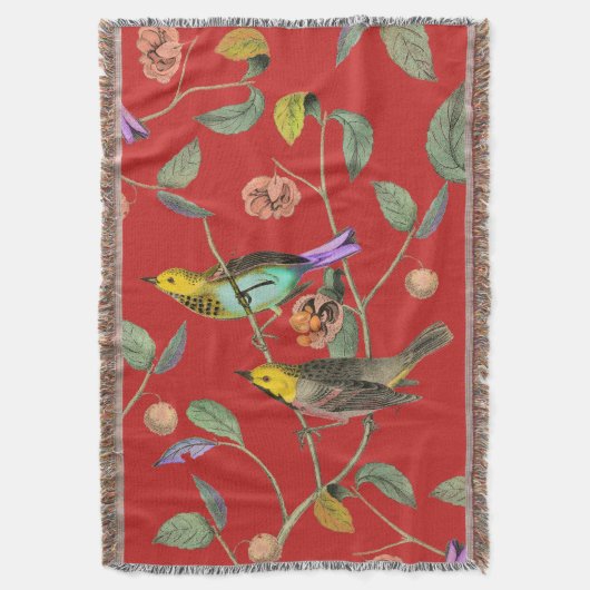Vintag Songbird Red Decke (Vorderseite Vertikal)