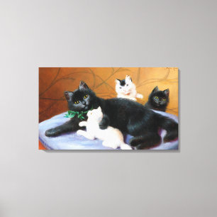 Vintag Sophie Sperlich Fat Family Leinwanddruck