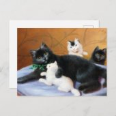 Vintag Sophie Sperlich Fat Family Postkarte (Vorne/Hinten)