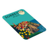 Vintag Sorrento Italien Lemons Travel Souvenir Magnet (Rechte Seite)