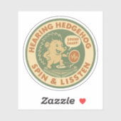 Vintag Sound Sharp Audiology DJ Aufkleber (Blatt)