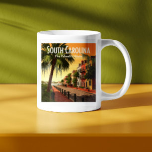 Vintag South Carolina Kaffeetasse