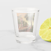 Vintag South Carolina Schnapsglas (Rückseite)