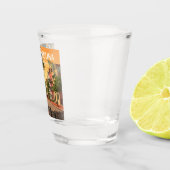 Vintag South Carolina Schnapsglas (Rechts)