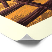 Vintag South Dakota Poster (Ecke)