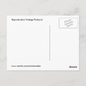 Vintag South Dakota Postkarte (Rückseite)