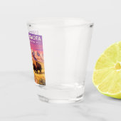 Vintag South Dakota Schnapsglas (Rechts)