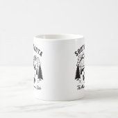 Vintag South Dakota Travel Kaffeetasse (Mittel)