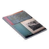 Vintag Souvenirs de Paris Personalisiert Notebook  Notizblock (Rechte Seite)