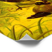 Vintag Sparrow-Poster Poster (Ecke)