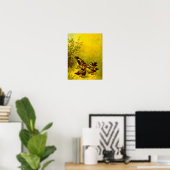 Vintag Sparrow-Poster Poster (Heimbüro)