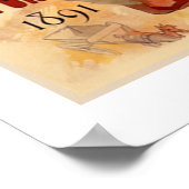 Vintag-Spielzeugplakat Poster (Ecke)