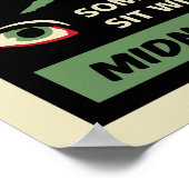 Vintag Spook Show Poster - Der Mad Doctor (Ecke)