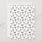 Vintag Spooky Soirée | KernHalloween Einladung (Rückseite)