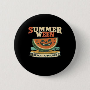 Vintag Spooky Summerween Watermelon - Spooky Summ Button