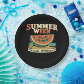 Vintag Spooky Summerween Watermelon - Spooky Summ Pappteller (Party)