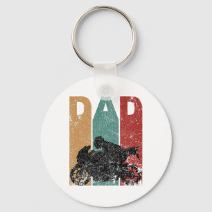Vintag Sport Bike Vater Fathers Day Gift Biker Mot Schlüsselanhänger