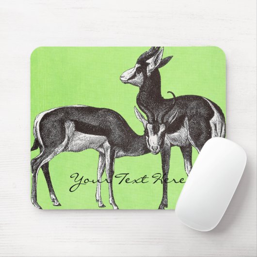 Vintag Springbok Mousepad (Mit Mouse)