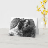 Vintag Springer Spanische Kunst Karte (Gelbe Blume)