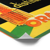 Vintag Squeeze Orange Soda Pop Poster (Ecke)