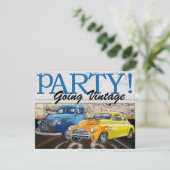 VINTAG - SRF EINLADUNG (Stehend Vorderseite)