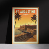 Vintag St. Augustine Florida Poster