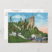 Vintag St. Ignace Michigan Postkarte (Vorne/Hinten)