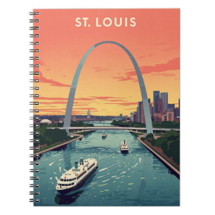 Vintag St. Louis Notizblock