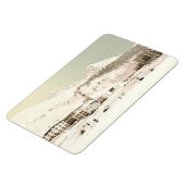 Vintag St. Moritz, Schweiz - Magnet (Linke Seite)