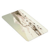 Vintag St. Moritz, Schweiz - Magnet (Rechte Seite)