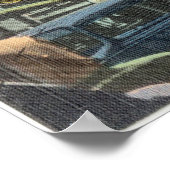 Vintag St. Petersburg Florida Poster (Ecke)