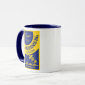 Vintag St. Petersburg Florida Tasse (Vorderseite Links)