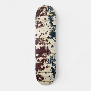 Vintag Stars Wood Skateboard