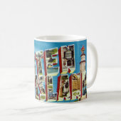 Vintag Staten Island NY Kaffeetasse (VorderseiteRechts)