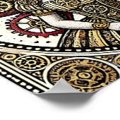 Vintag Steampunk Fairy Poster (Ecke)